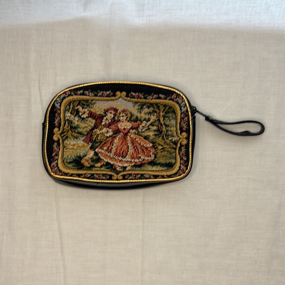 Vintage Tapestry Evening Purse